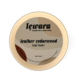 leather cedarwood